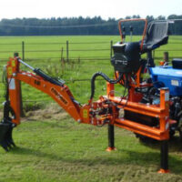 Tifermec backhoe/graafarm