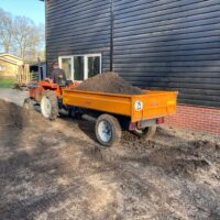 Demonstratie MW machines kieper 2.200 kg