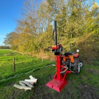 Demonstratie zanon 16 tons houtklover - Image 2
