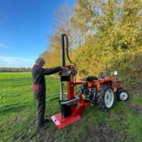 Demonstratie zanon 16 tons houtklover - Image 4